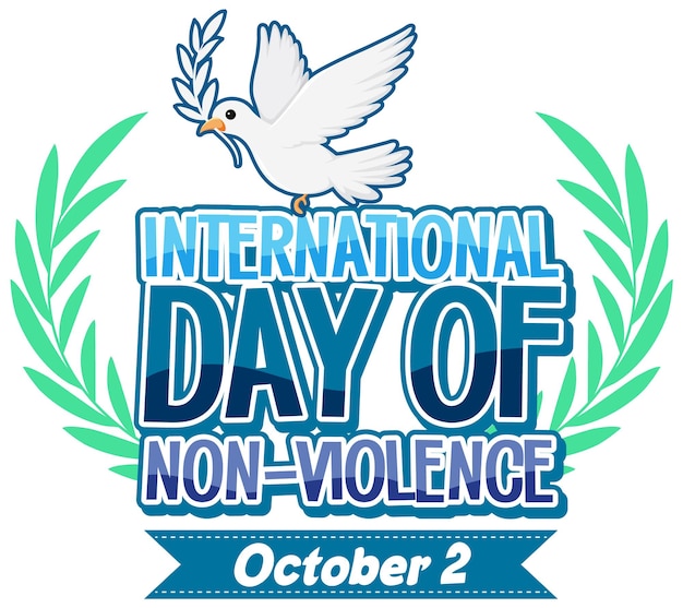 International day of non violence poster