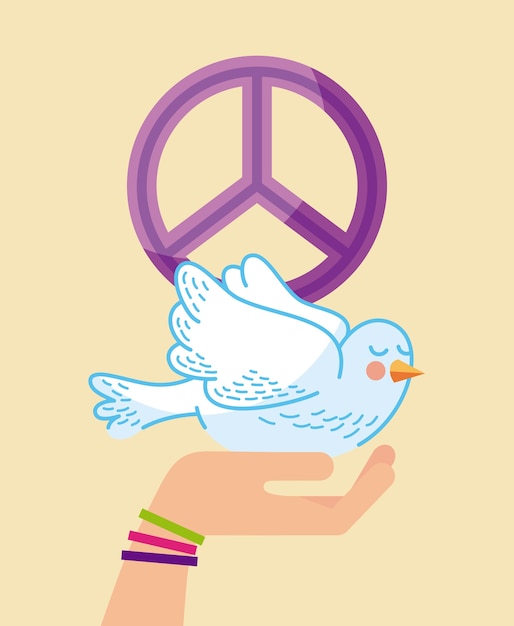 Vector international day of peace