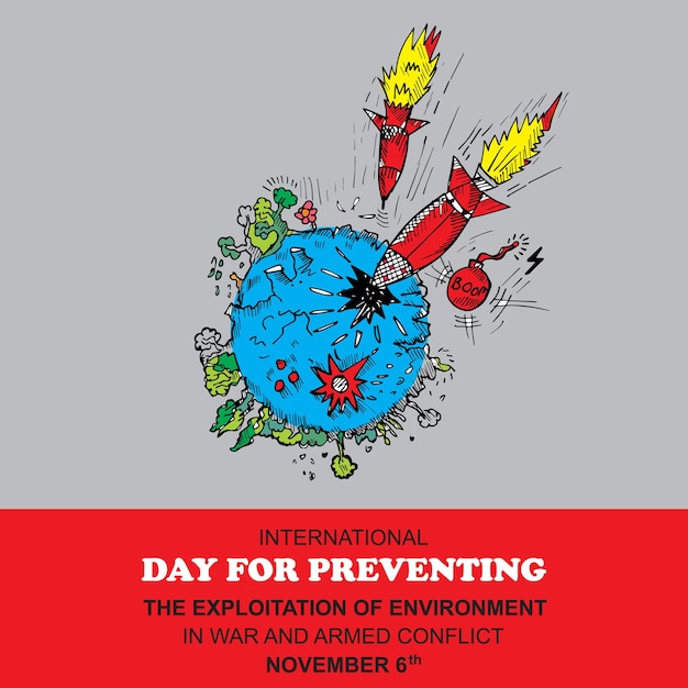 international Day For Preventing, the exploitation of environment in war and armed conflict