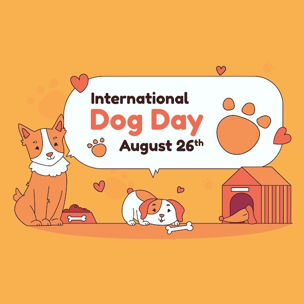 international_dog_day_flat_illustration_01