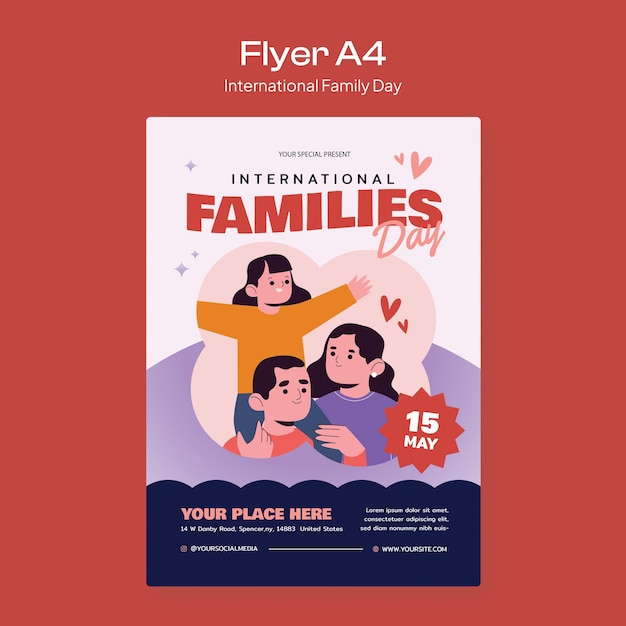 international family day flyer