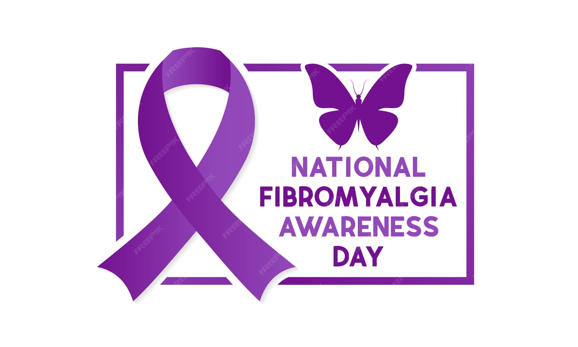 Premium Vector International fibromyalgia awareness day may 12 vector