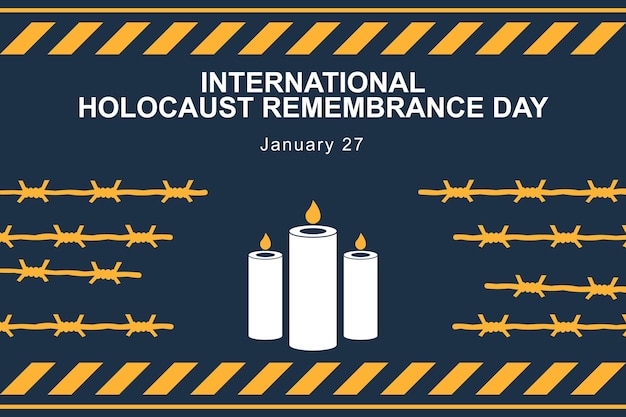 International Holocaust Remembrance Day background