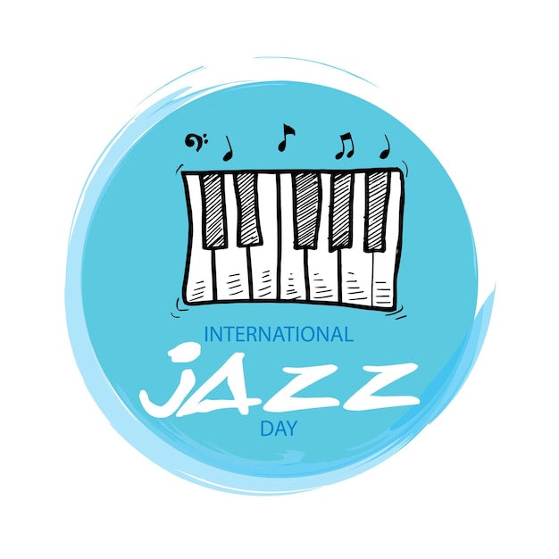 International jazz day poster concept 30 April