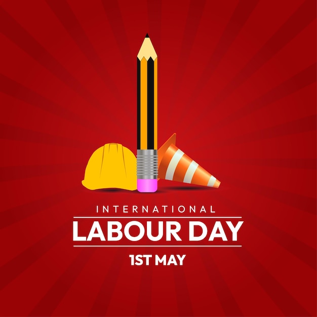 International Labour Day background design