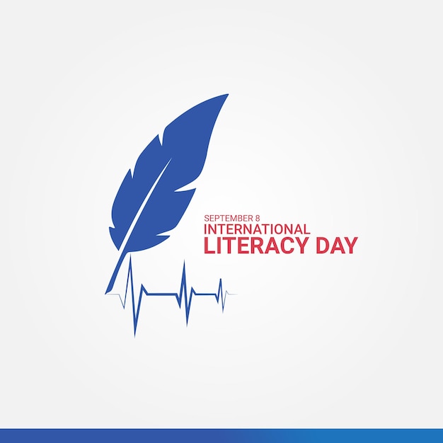 Международный день грамотности бесплатный вектор