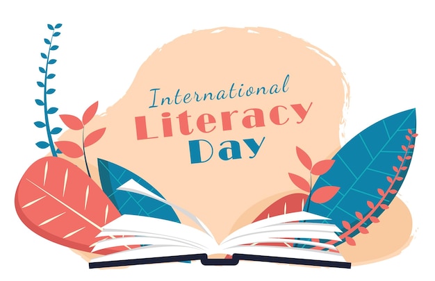 Vector international literacy day