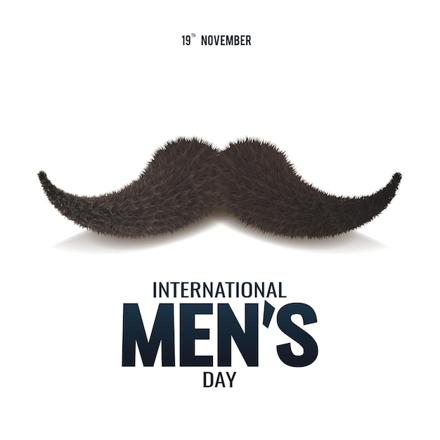 Vector international men's day.