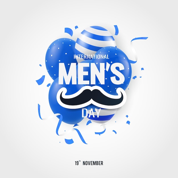 Вектор Международный мужской день