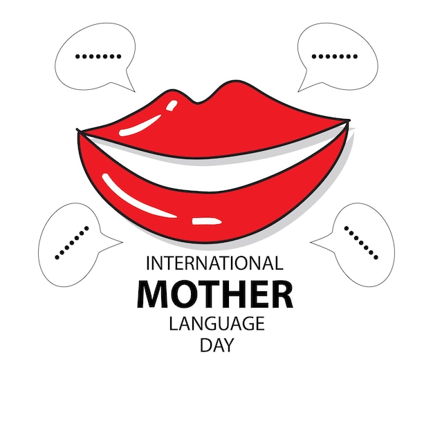 Концепция плаката Международного дня родного языка