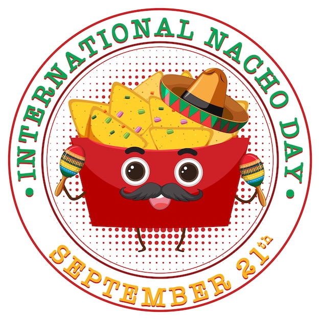 International Nacho Day Poster Design