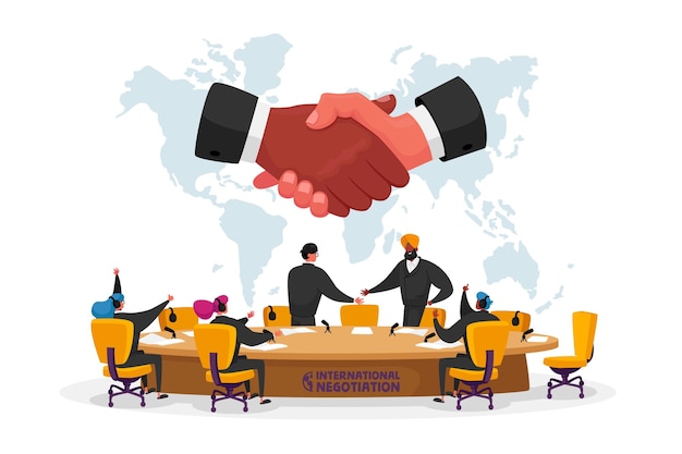 Negotiation Vectors & Illustrations for Free Download | Freepik