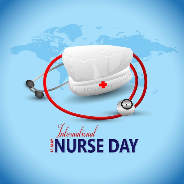 Vector international nurse day.