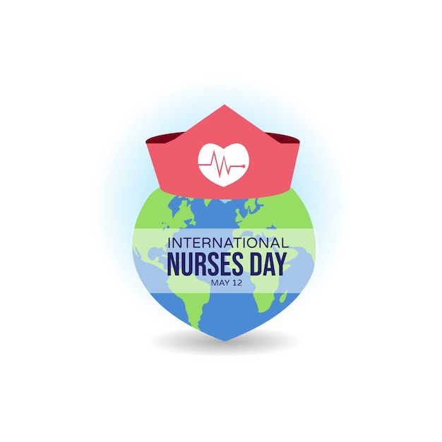 Vector international nurses day may 12