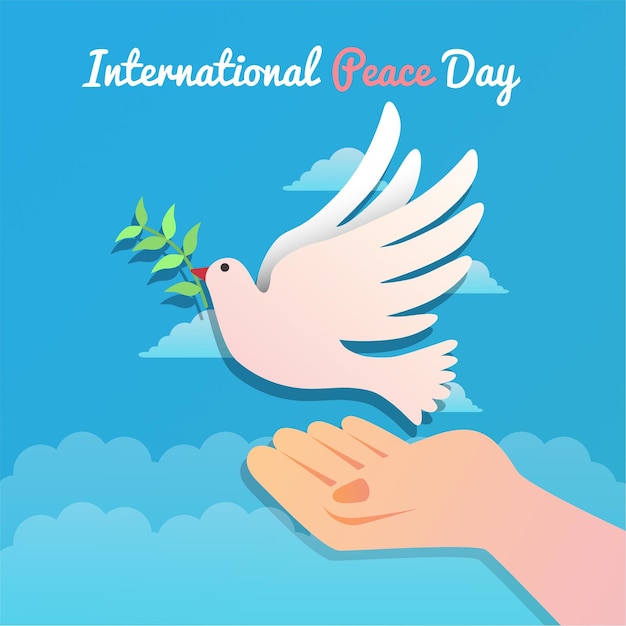 International Peace Day Background Illustration