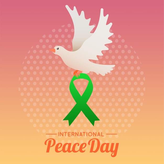 International Peace Day Background Illustration