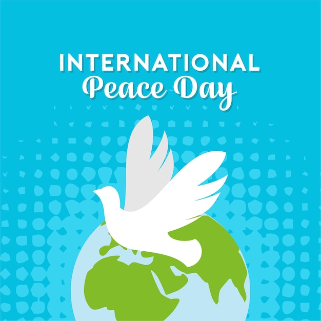 International Peace Day Background Illustration