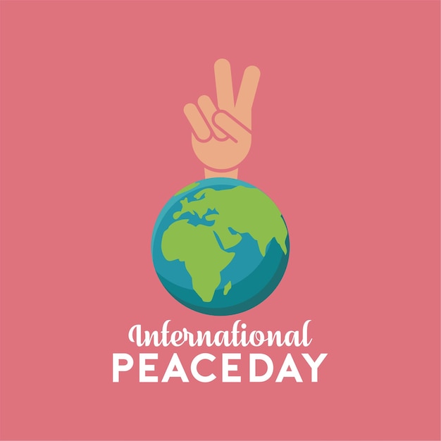 International Peace Day Background Illustration