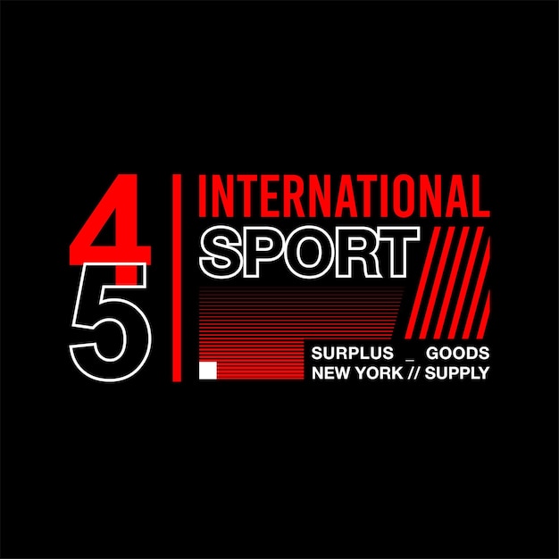 インターナショナル スポーツ 45 ヴィンテージ ファッション