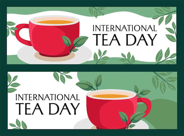 国際茶の日 - 紅茶を飲む