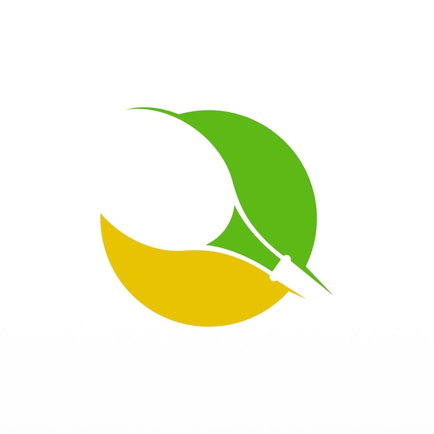 Vettore logo dell'emblema della lega internazionale di tennis logo semplice del tennis