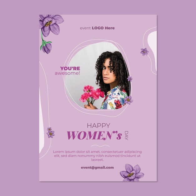 International women day a5 vertical