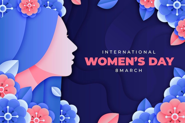 International women day background