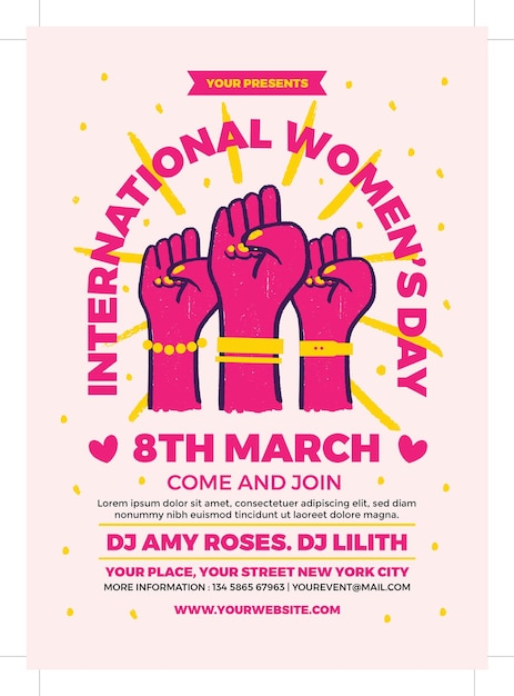 International Women Day Flyer