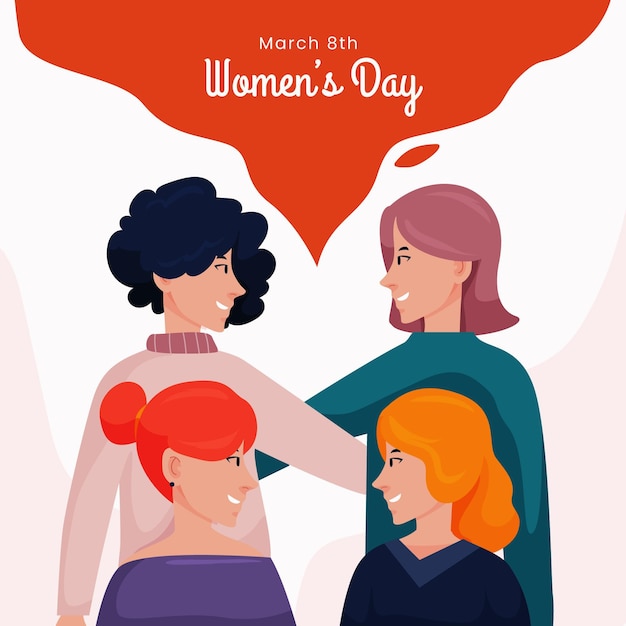 International women day illustration