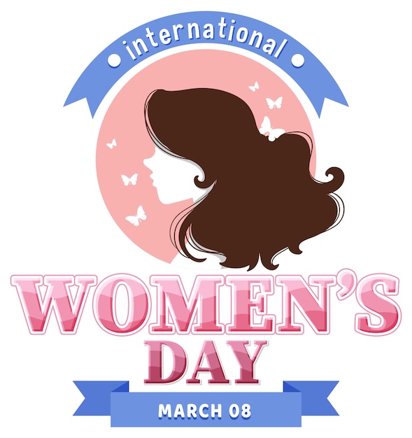 Логотип международного женского дня
