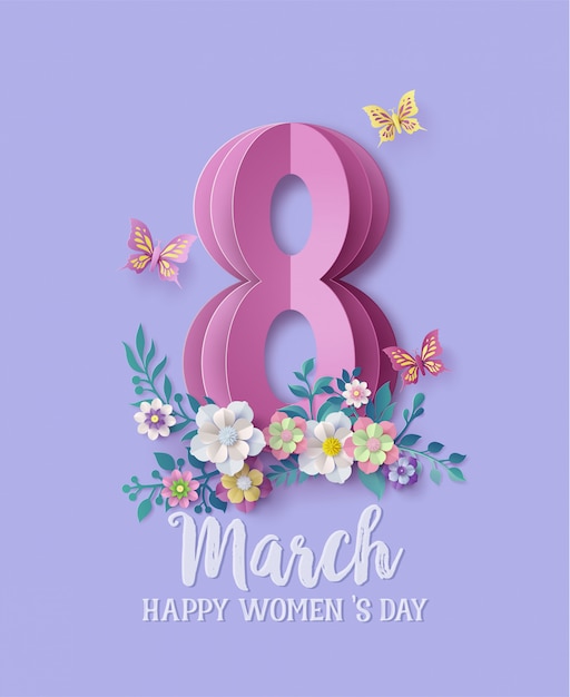 International women's day 8 march