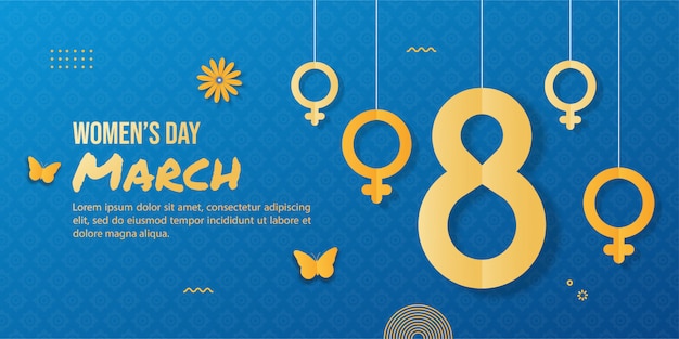 International women's day background