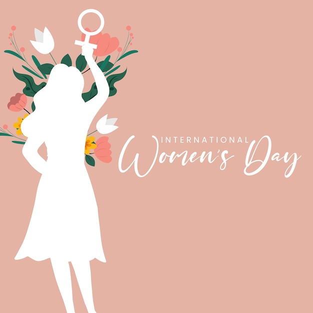 International Women's Day Flat Design Image