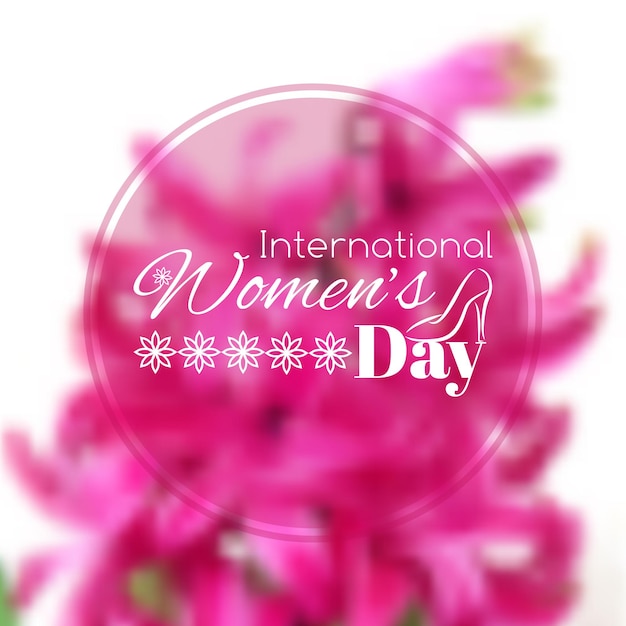 국제 여성의 날 인사말 카드