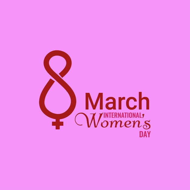 International Women's Day Vector Template