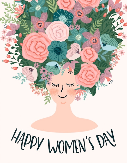 Vector international women s day