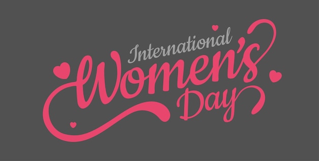 Vector international womens day banner 7