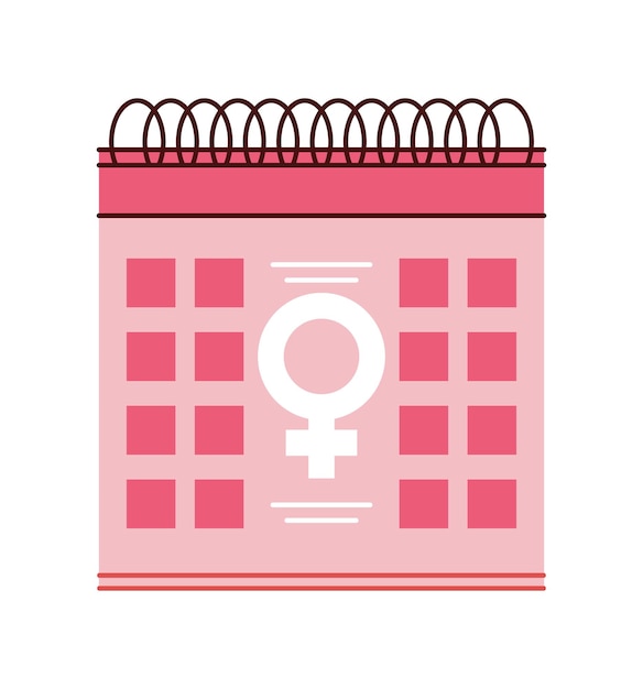 international womens day calendar icon