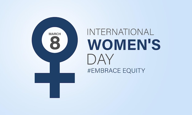 매년 3월 8일로 기념되는 국제 여성의 날은 여성의 권리, 터 배너, 플라이어, 포스터, 소셜 미디어 템플릿 디자인이다.