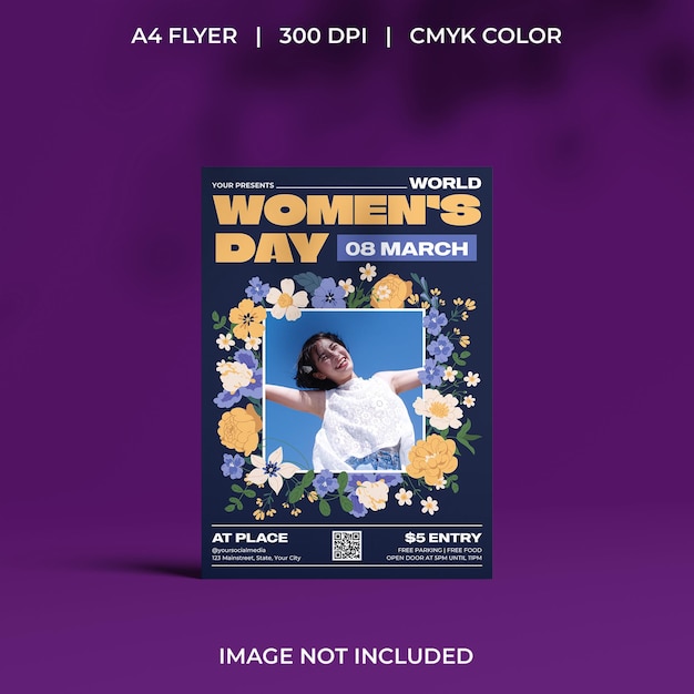 international womens day flyer