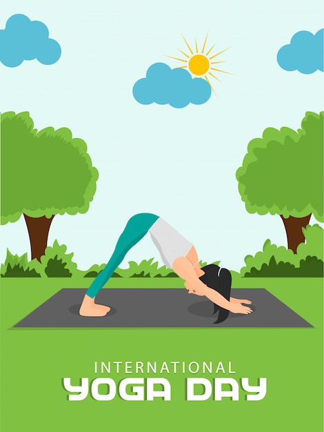 International yoga day poster