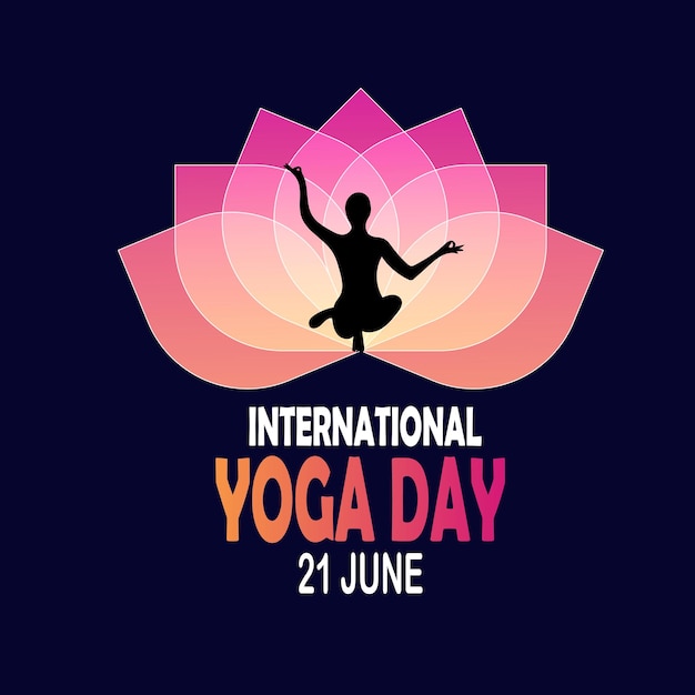 Premium Vector International yoga day