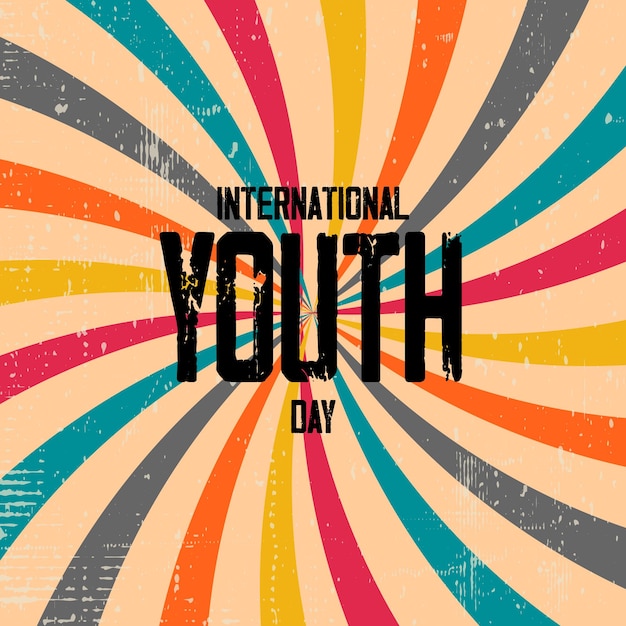 Празднование Международного дня молодежи Дружный коллектив сотрудничество дружба
