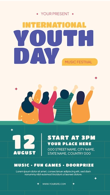 international youth day instagram story