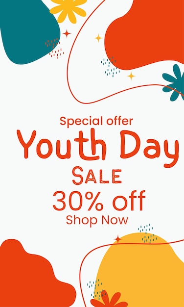 International Youth Day vector social media for international youth day Campaign