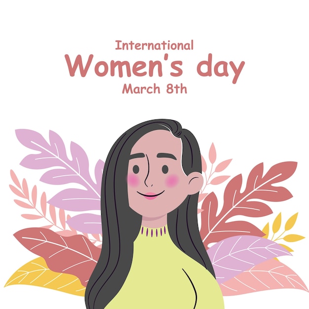 Internationale dag van de vrouw vector