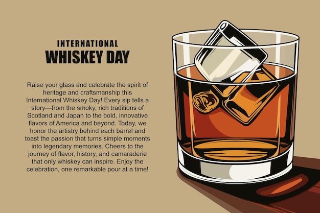 Internationale Dag van de Whiskey