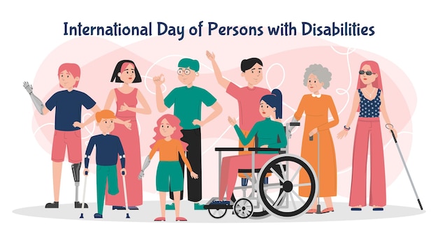 Internationale dag van personen met een handicap bann