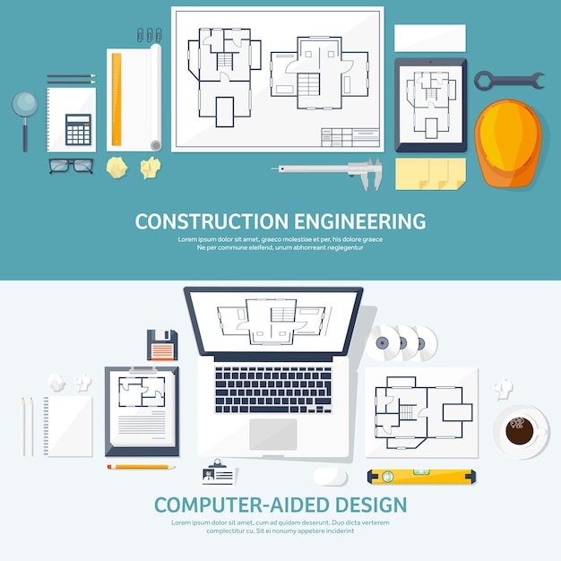 Internet bloggen vector illustratie web blog verhaal met auteur laptop met schrijfmachine werkplek