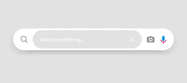 internet browser search engine search bar for ui mobile app search address and navigation bar
